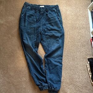 Hollister Dark Blue Jogger Jeans